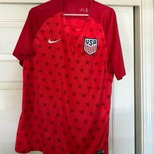 Nike Red USA Soccer Jersey